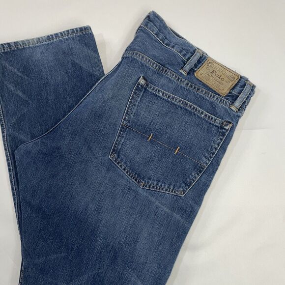 Ralph‎ Lauren Jeans Varick Slim Straight Leg Men’s Size 40x32 - Picture 3 of 15